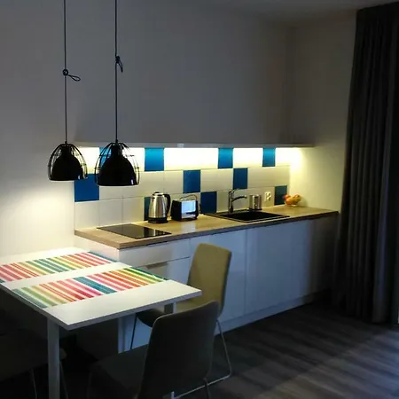Niebieski W Kompleksie 5 Morz Apartment Sianożęty